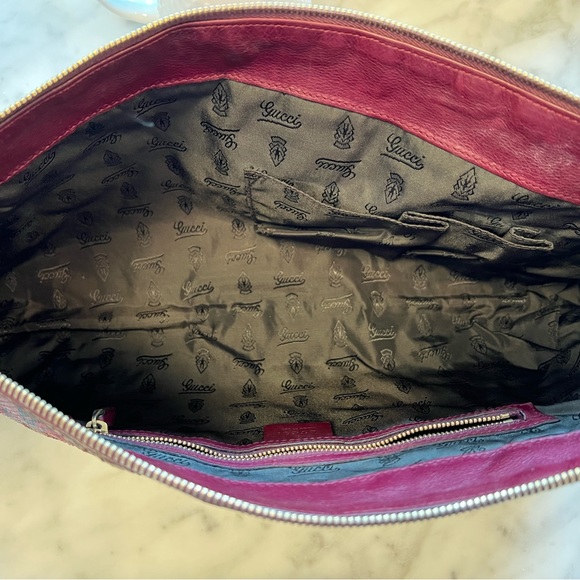 Gucci purple snakeskin large - Picture 14 of 14